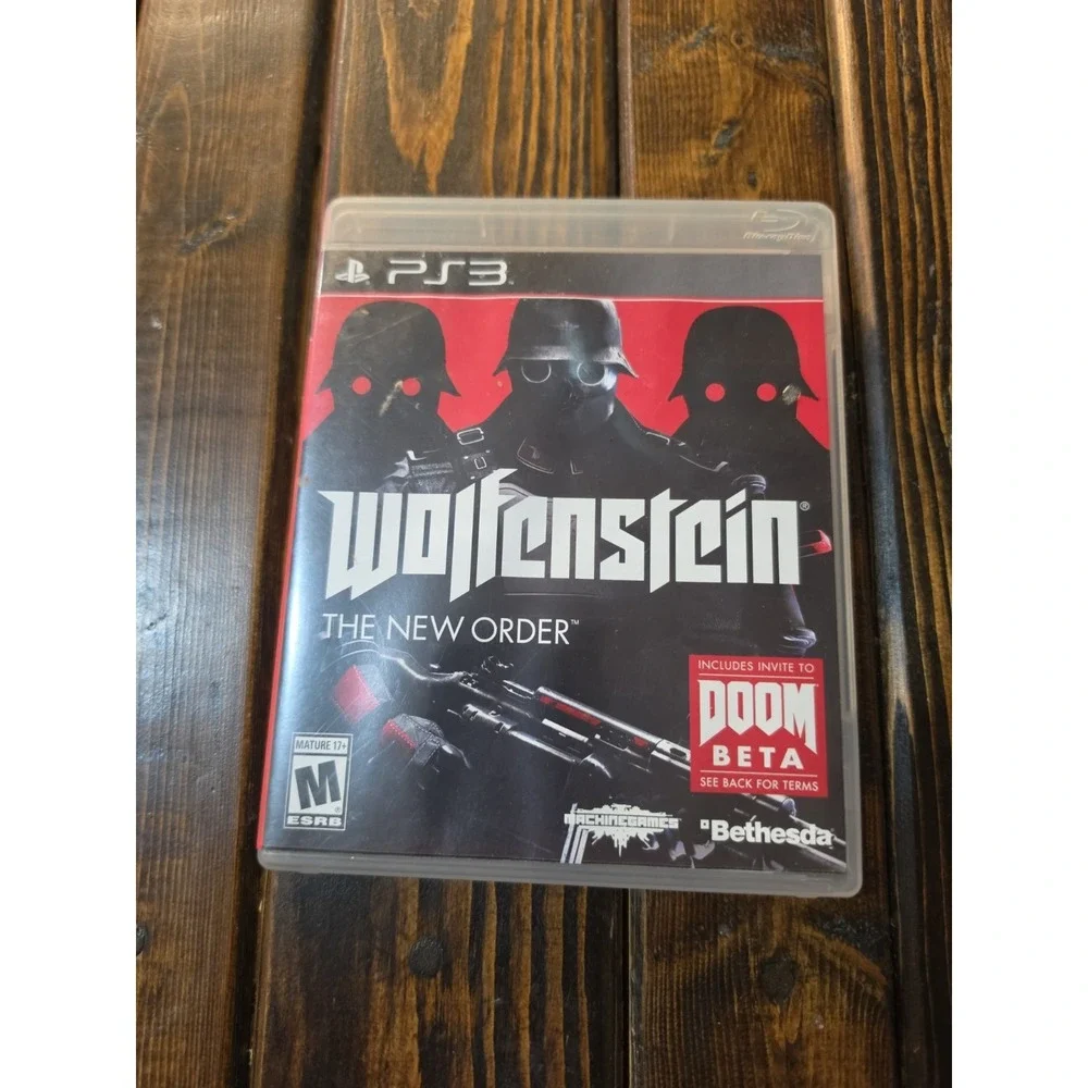 Wolfenstein: The New Order (Playstation 3) CIB Tested & Working